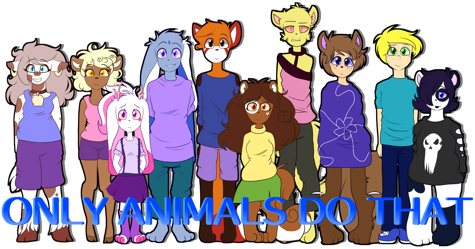 ONLY ANIMALS DO THAT by zumikaa on DeviantArt