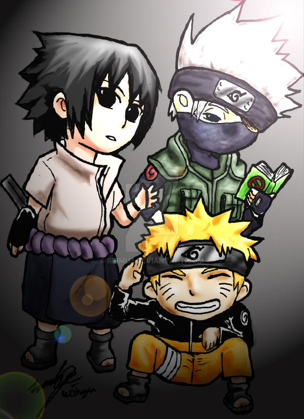 Naruto chibis by reimu3 on DeviantArt