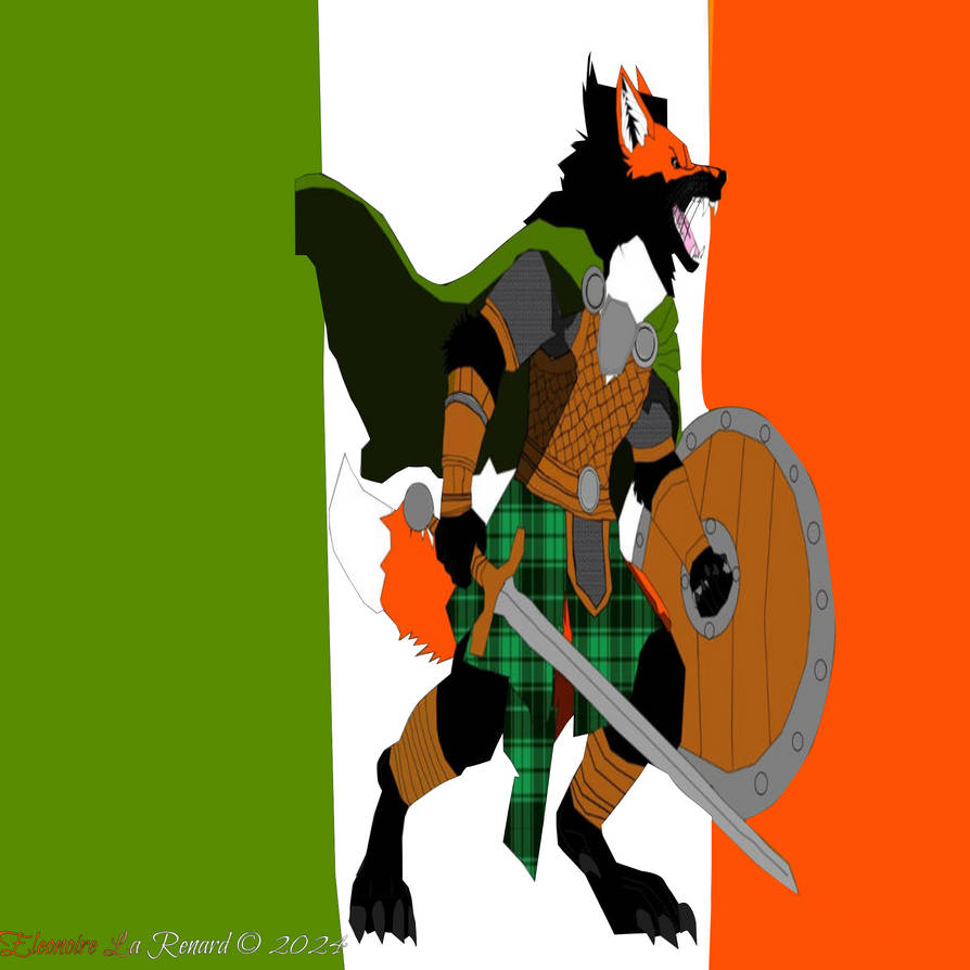 Irish Man Wolves Irish blood, Celtic origins: maned wolf by eleonoirelarenard12 on ...