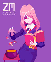 Sucy making a potion