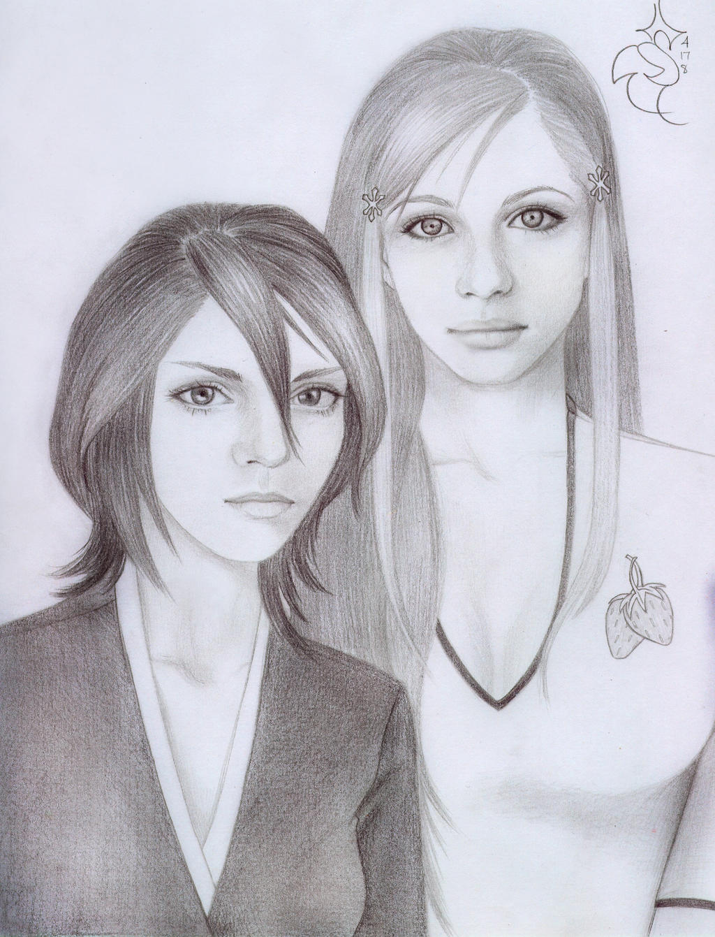 BLEACH Rukia and Orihime