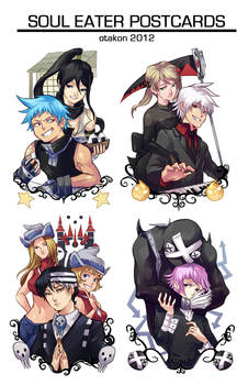 Soul Eater Postcards