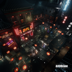 Total Recall, Unreal Engine 4 - Game environment