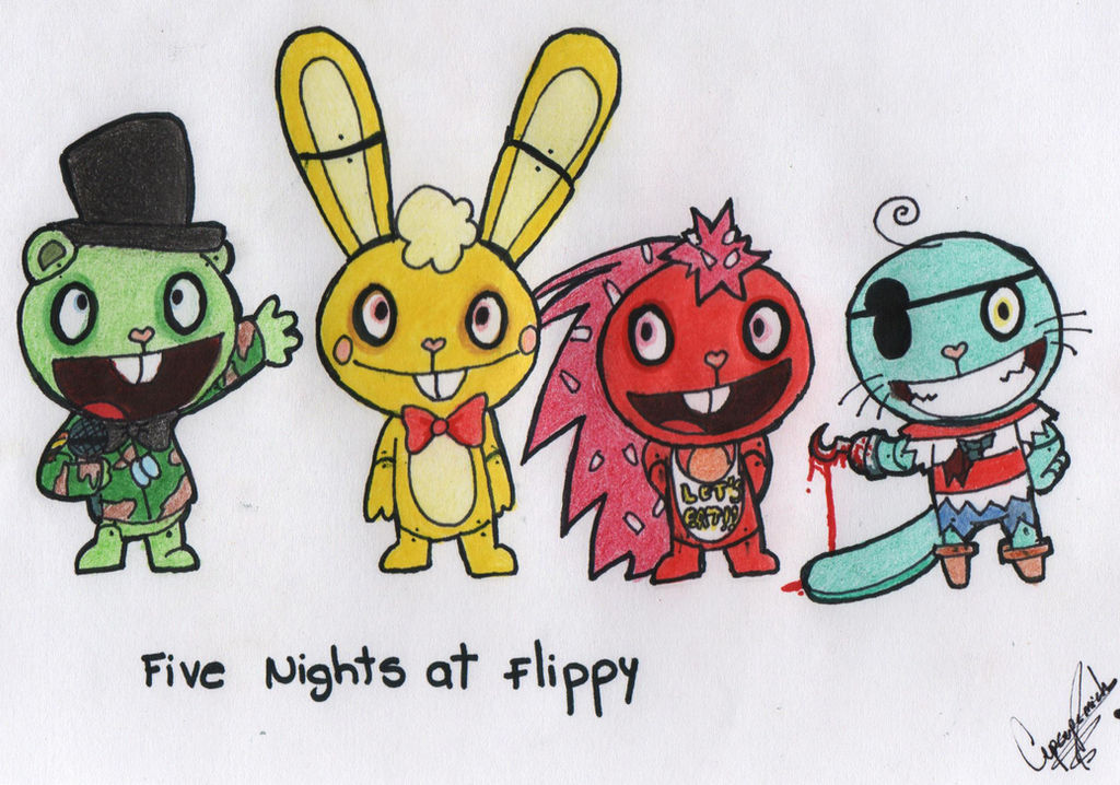 five nights at flippy-htf by Lou-pandita on DeviantArt