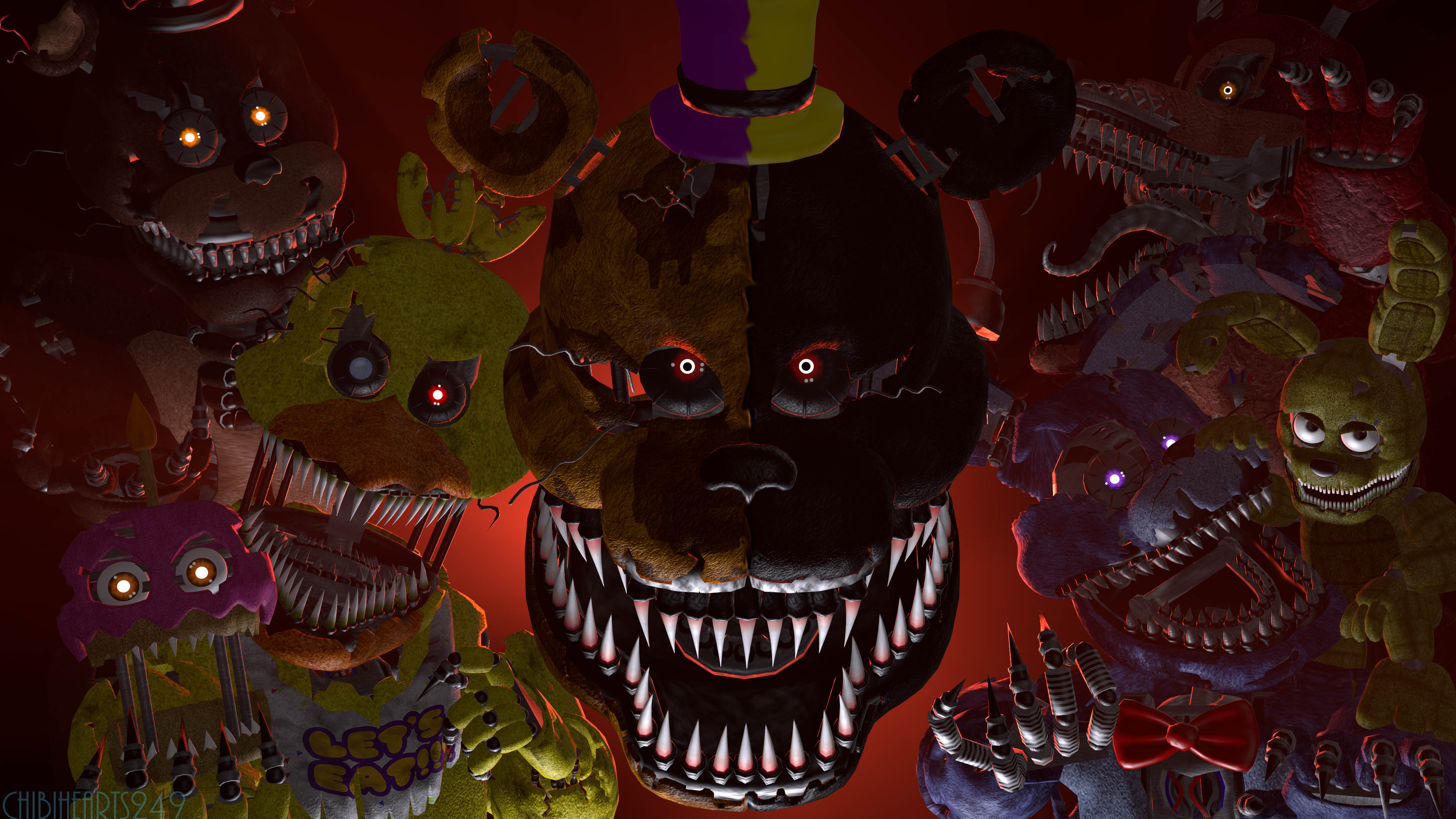 Five Night at Freddy's 4 Poster (SFM) by Chowie333 on DeviantArt