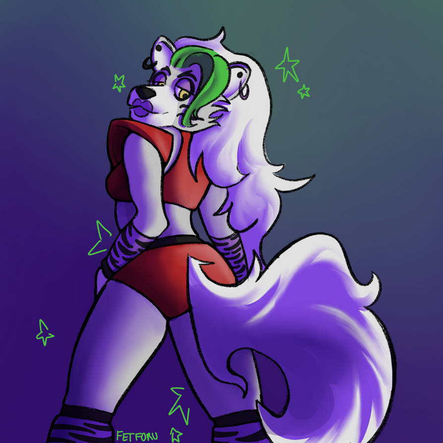 F Naf Roxy Pool Roxy FNAF by Fetforu on DeviantArt