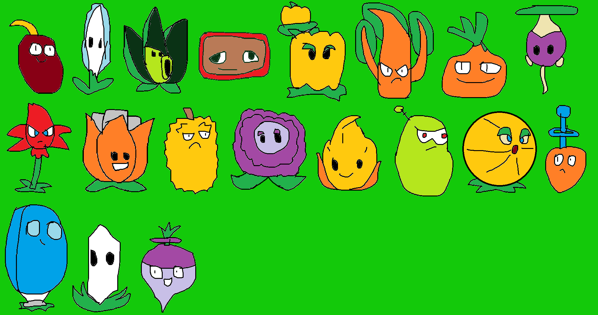 Plants vs Zombies Plants Tier List by AbominationGod on DeviantArt