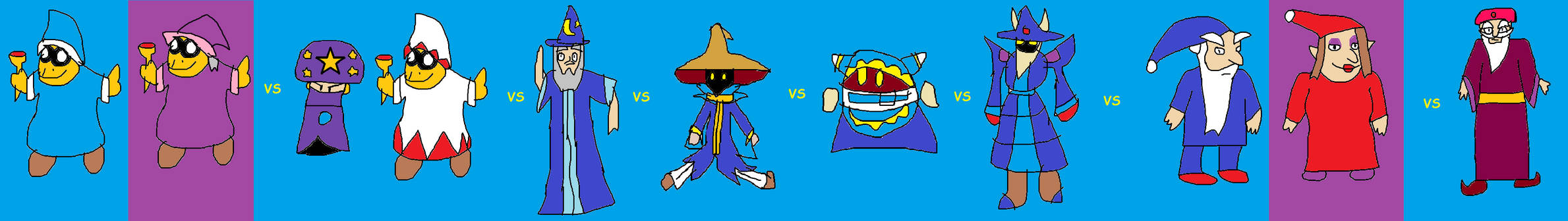 Shell Tier: Wizard dudes by KlumTheGreatHero on DeviantArt
