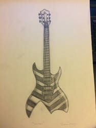 Jinxx's Guitar