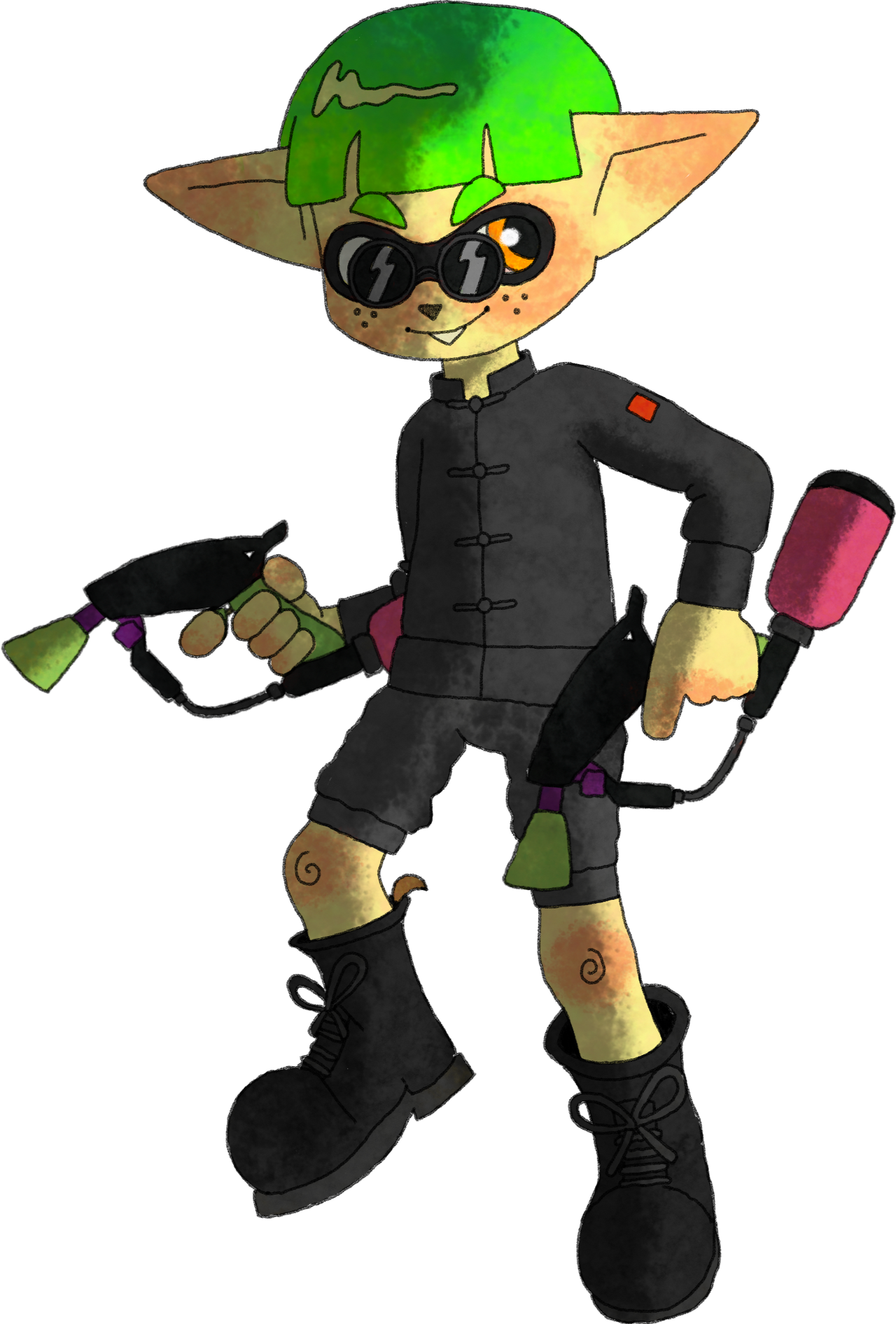 Splatoon 2 Protagonist Splatoon 2 Character by RatSociety on DeviantArt