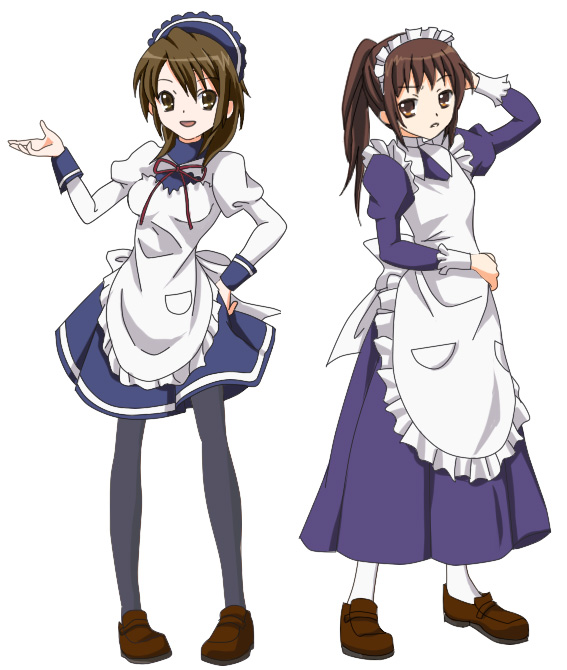 Kyonko and Itsuko Maids