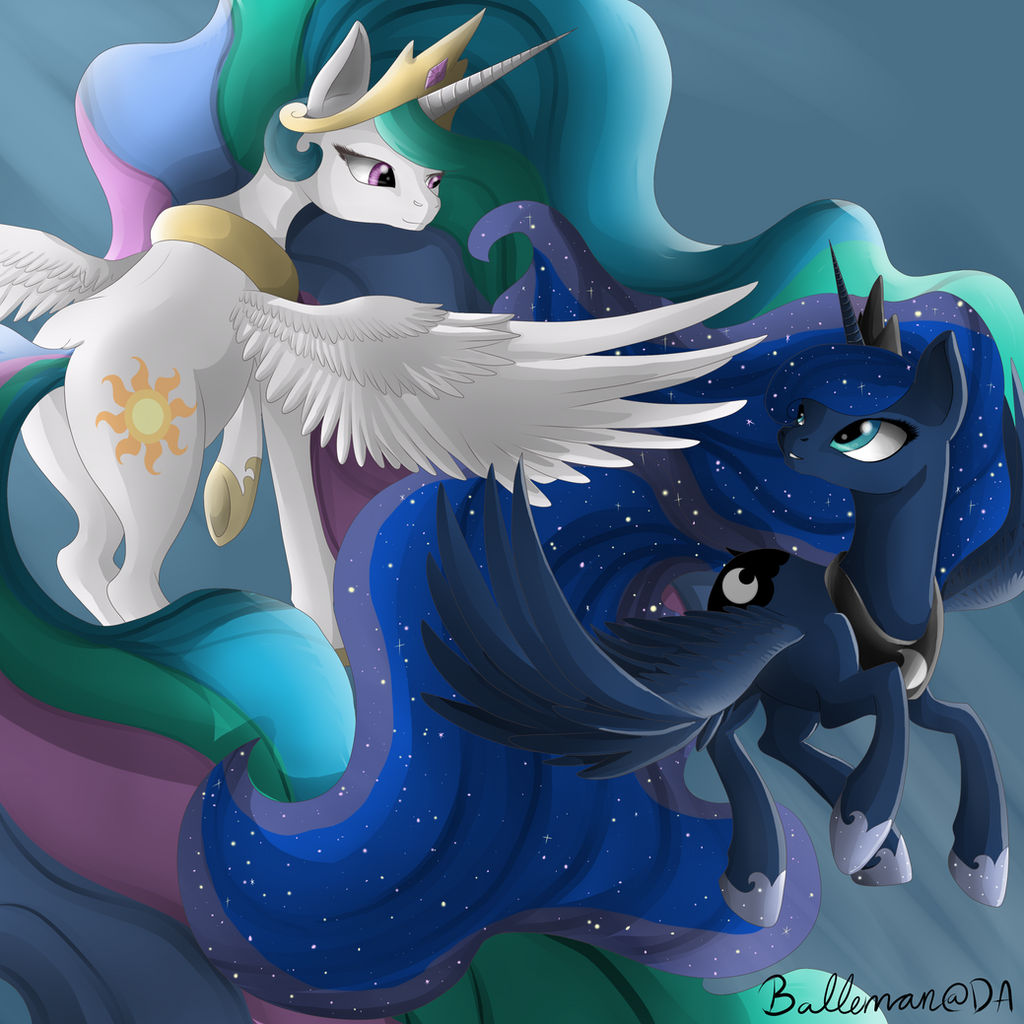 Celestia And Luna - Forever synced