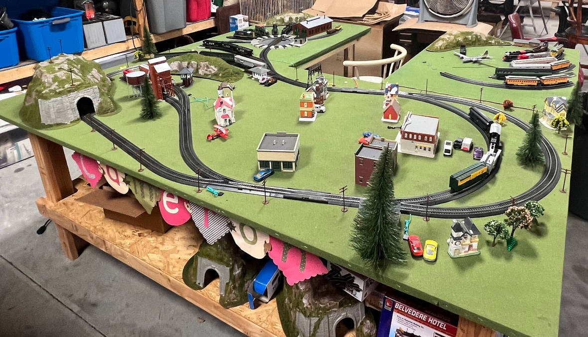 My Model Railroad layout (WIP) by southern4501fan on DeviantArt