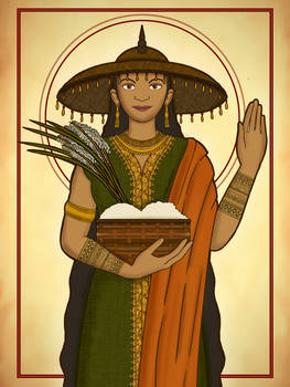 Lalahon: Western Visayan deity of the harvest