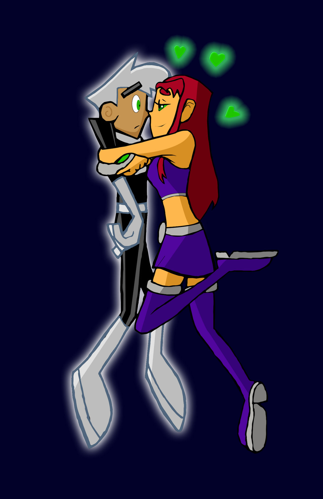 Danny Phantom/Teen Titans Mistaken Romance