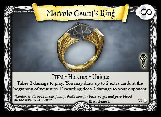 Påstand fløjte strubehoved Marvolo Gaunt's Ring by rgpassey on DeviantArt