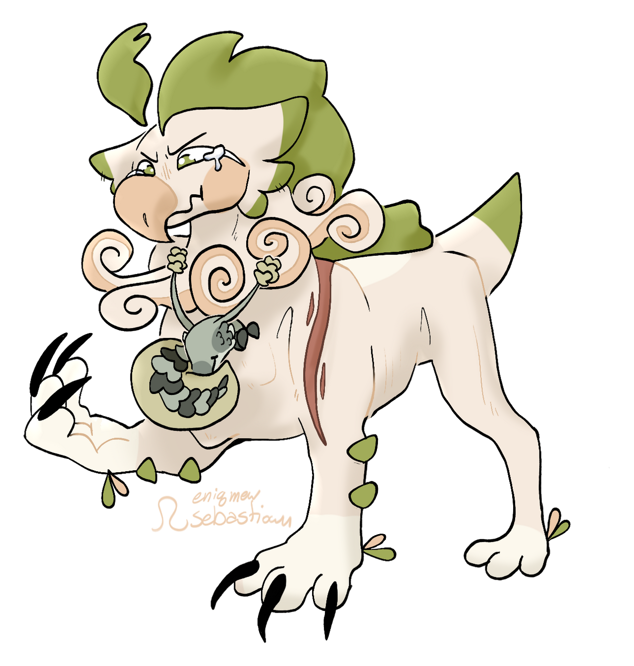 squirmy babey by enigmew on DeviantArt