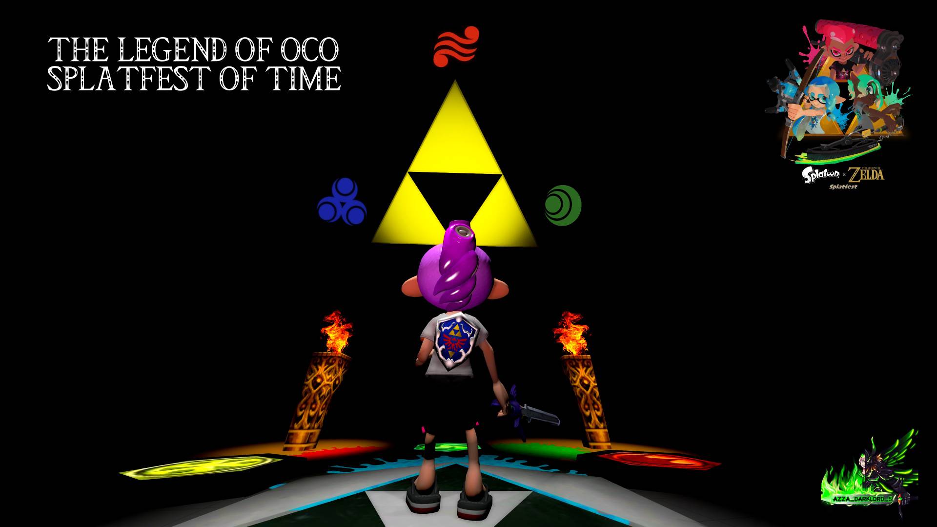 The legend of Oco - Splatfest of time