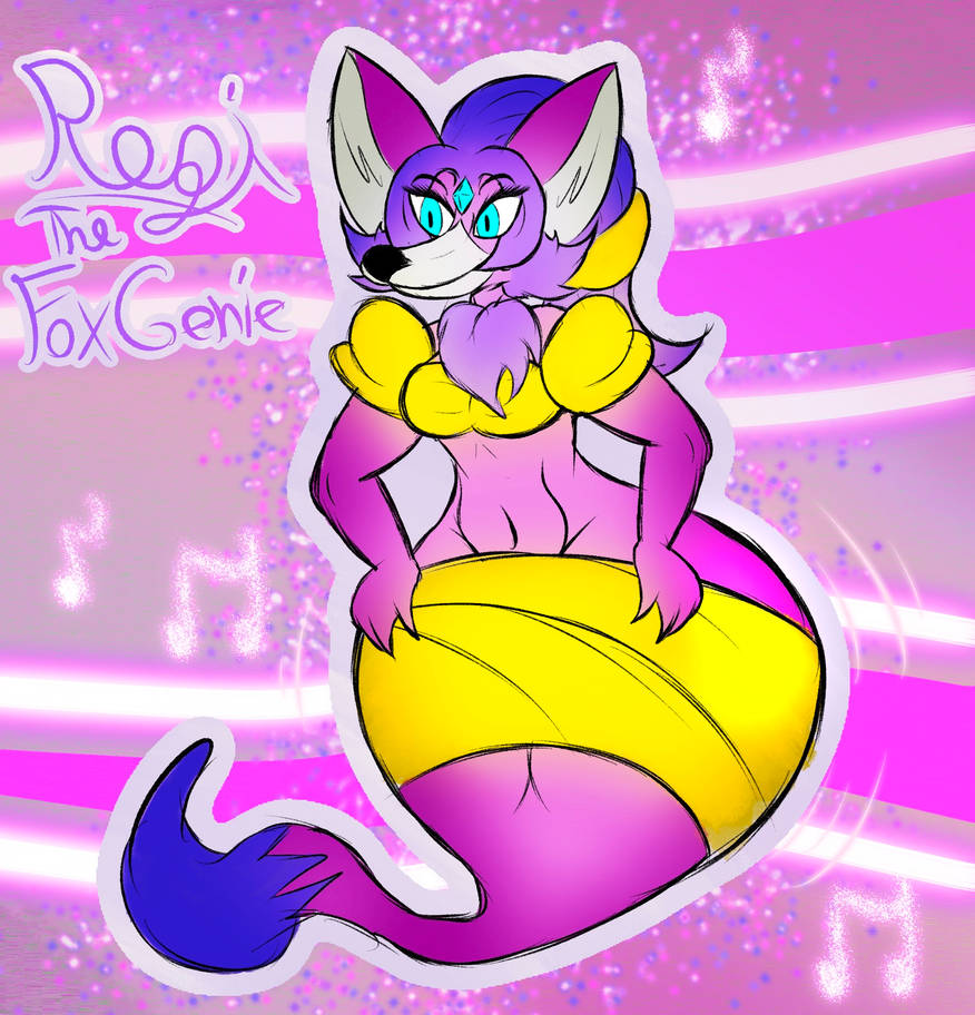 Rogi The Fox Genie by Squrh on DeviantArt