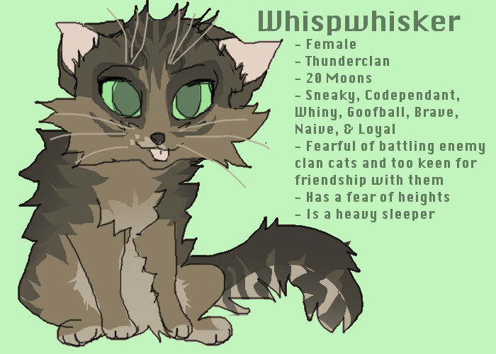 Whispwhisker of Thunderclan