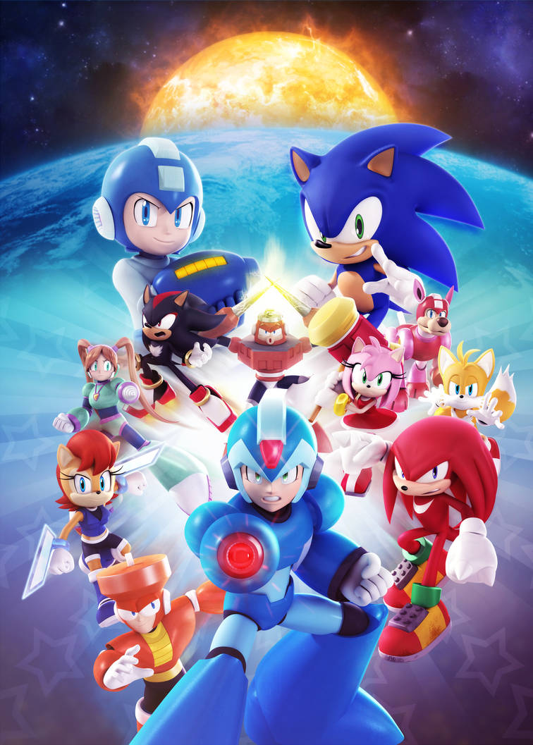Official - Sonic Universe #76 Variant Cover by Elesis-Knight