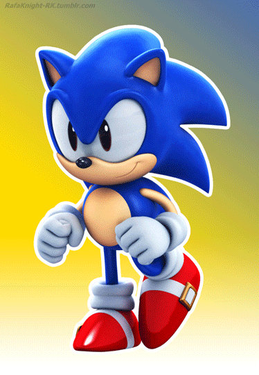 Classic Sonic - Running Animation by Elesis-Knight on DeviantArt