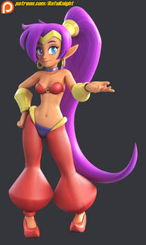Shantae - 3D Model Download