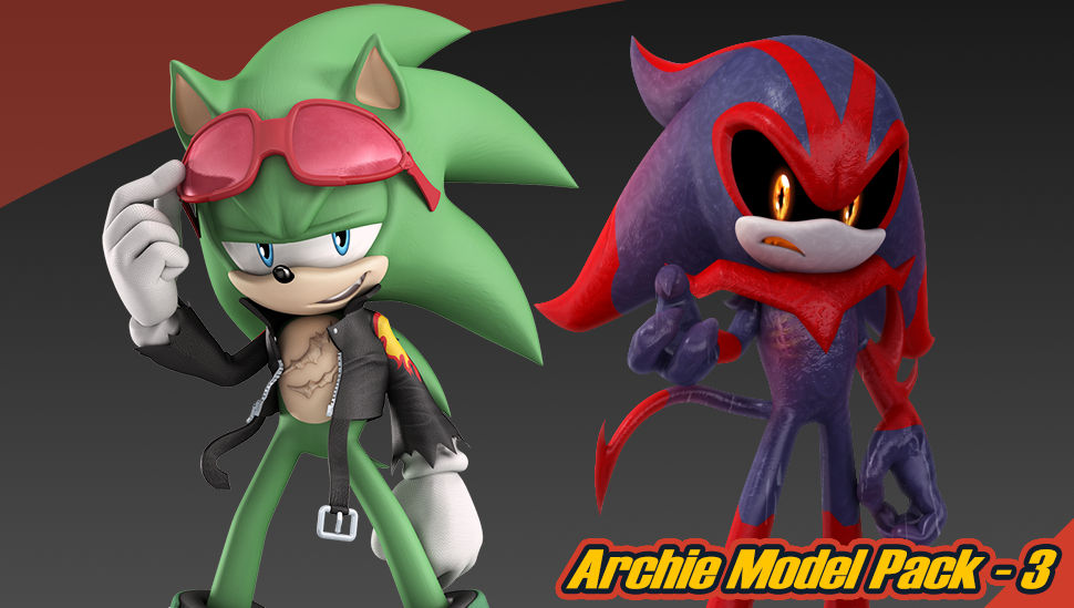 Archie Model Pack 3 by Elesis-Knight on DeviantArt