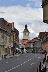 The streets of Brasov