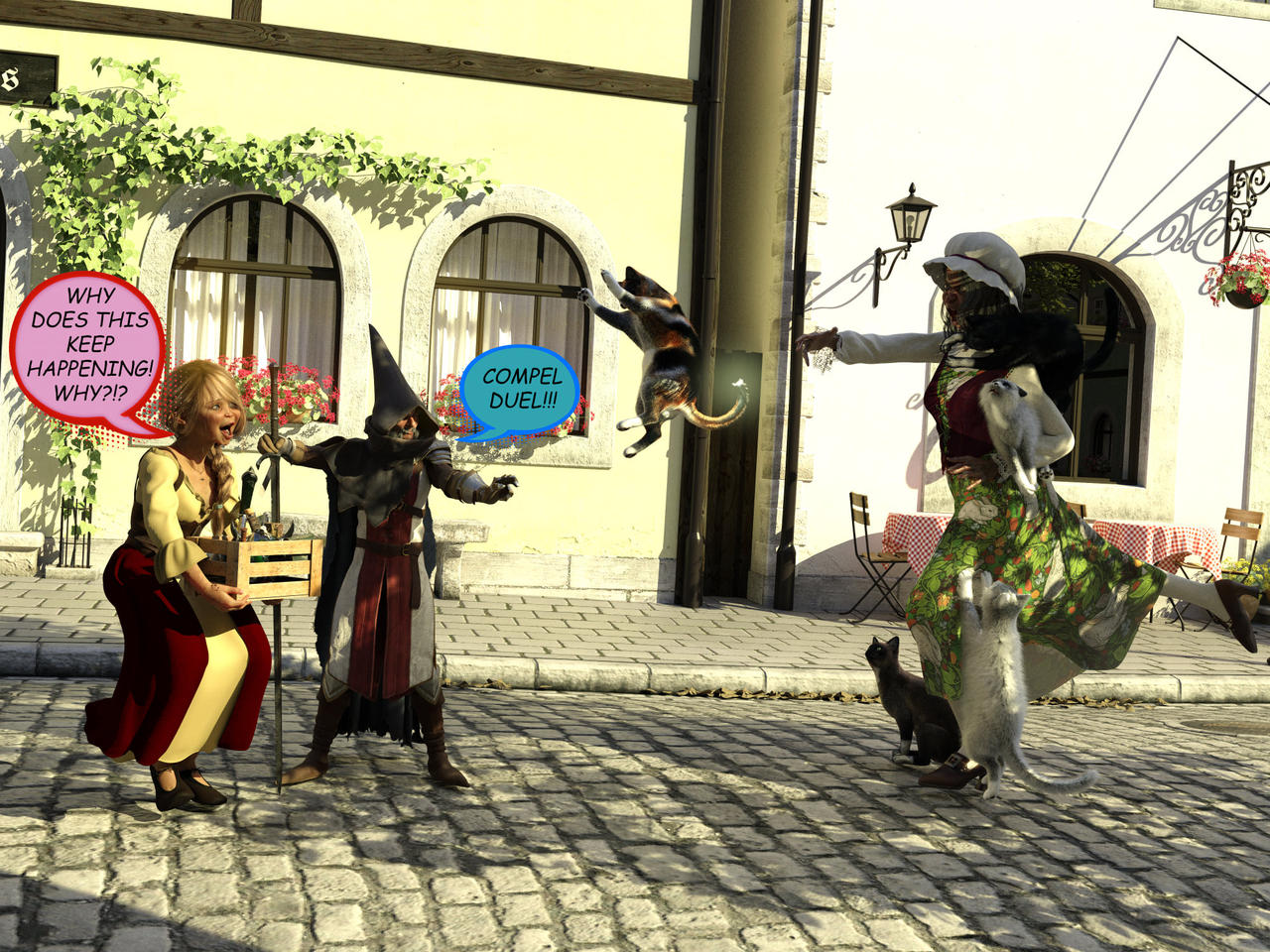 Compel Duel by NecromundaSpirePrimu on DeviantArt