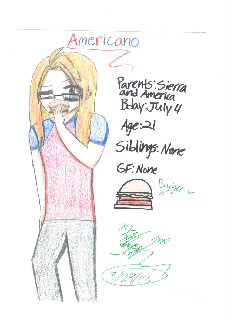 Americano by InvaderMoonlight on DeviantArt