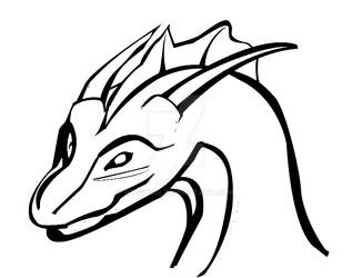Dragon Ink Sketch 2