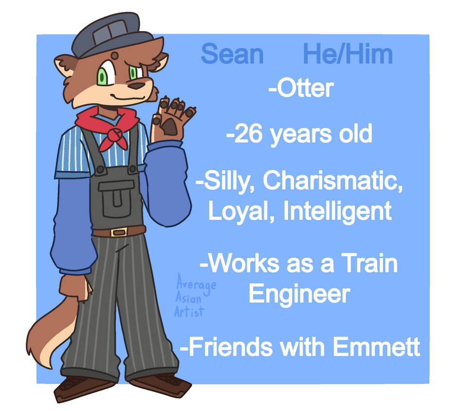 Sean Ritchie Ref Sol Sean Ref Sheet by AverageAsianArtist on DeviantArt