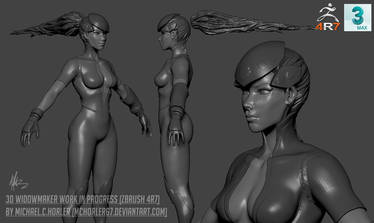 Widowmaker Render WIP 2