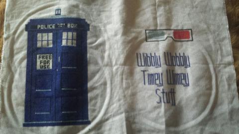 Doctor Who Tardis Stitch