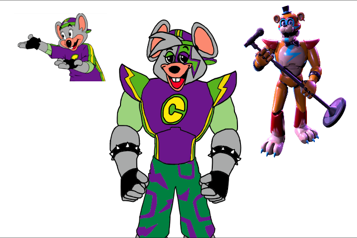 Glamrock Chuck E Cheese