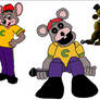 FNAF 1 X CEC Golden Chuck E Cheese