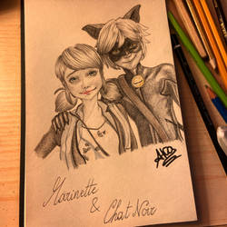 Miraculous - Marinette  Chat Noir