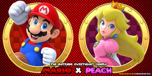 Mario X Peach Banner