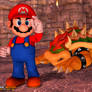 Mario Vs. Bowser: Mario Is The Winner