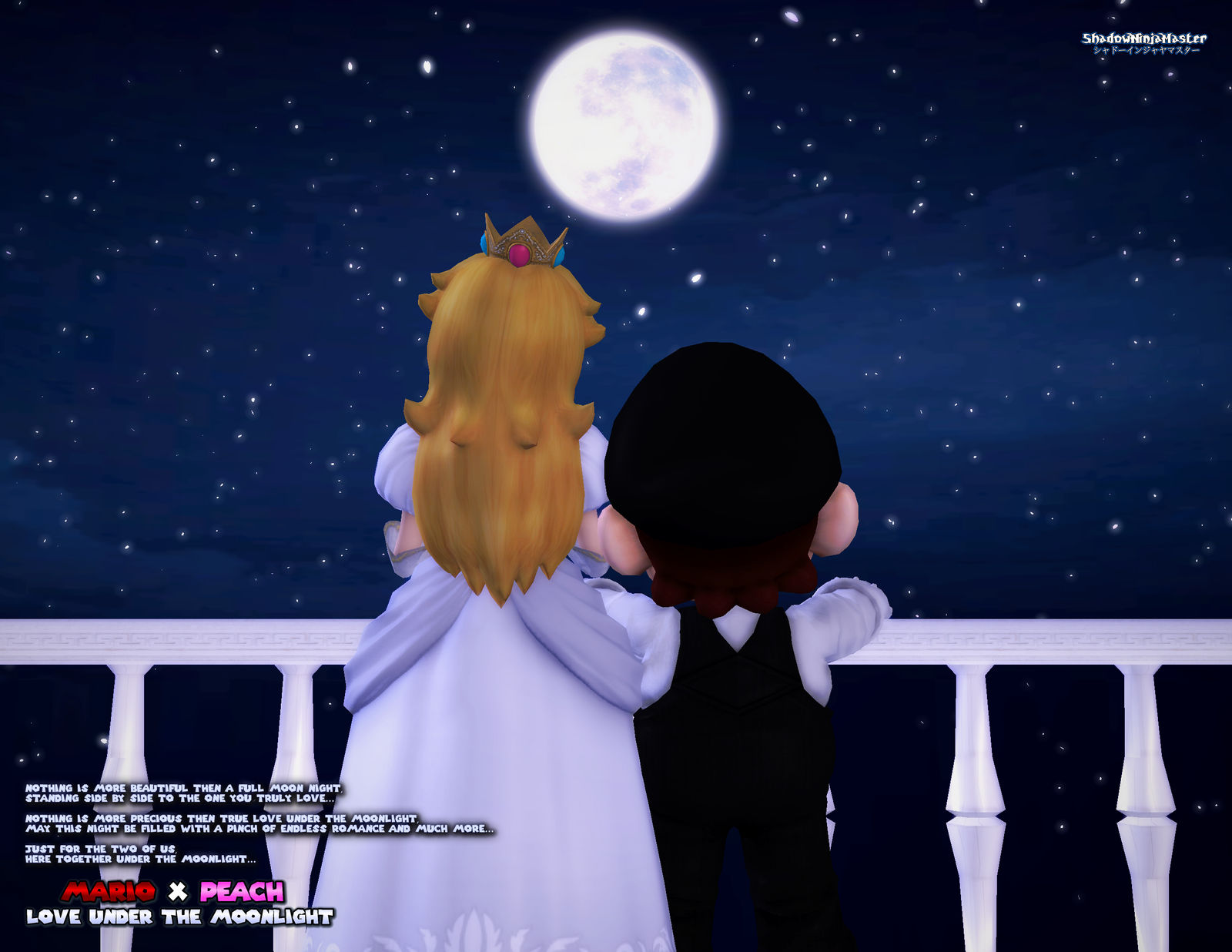 Mario X Peach Love Under The Moonlight By Shadowninjamaster On Deviantart Mario X Peach Love Under The Moonlight By Shadowninjamaster On Deviantart