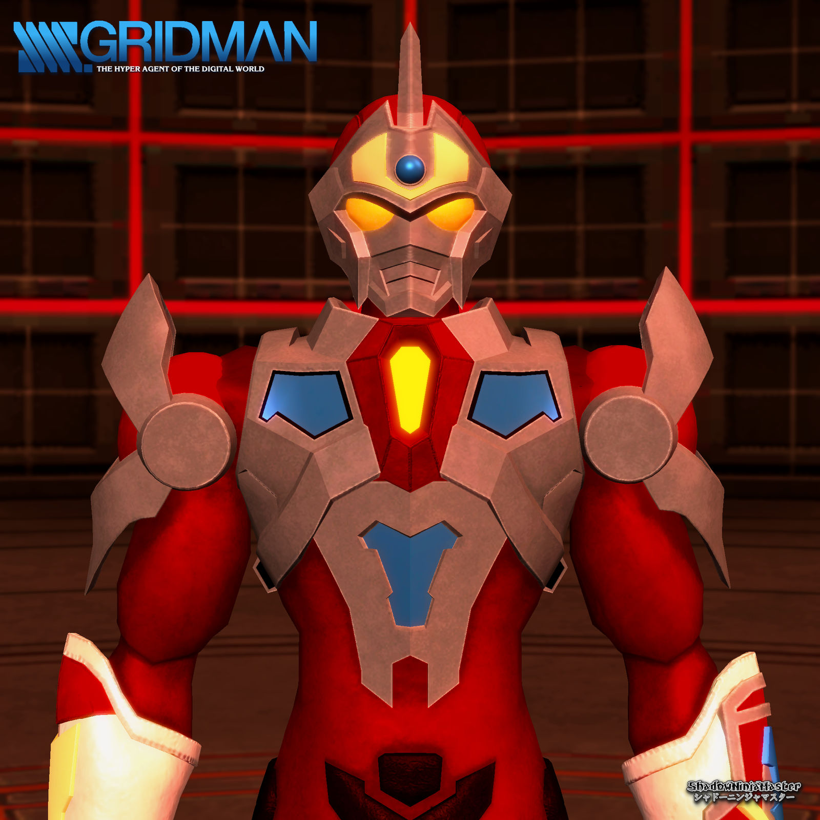 Gridman Render Gridman: The Hyper Agent II by ShadowNinjaMaster on DeviantArt