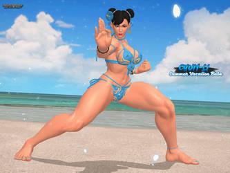 Chun-Li: Summer Vacation Babe III