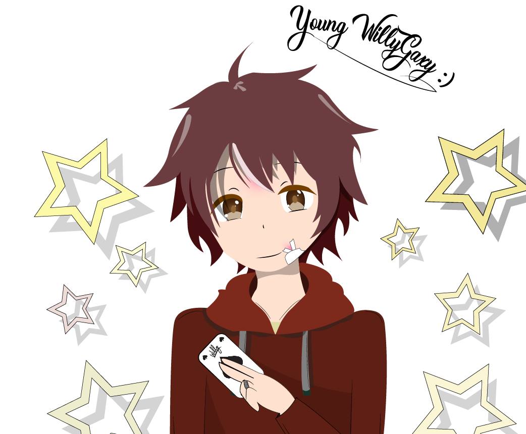 Young Anime Boy wearing Red hoodie. by WillGax507 on DeviantArt