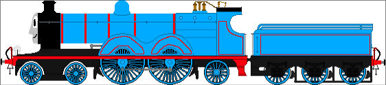 Blake The Engine That Blue Engine by Kyle123Arts on DeviantArt