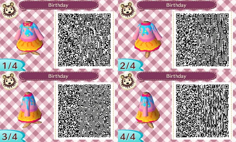 AC New Leaf - Design #6 - 'Birthday'