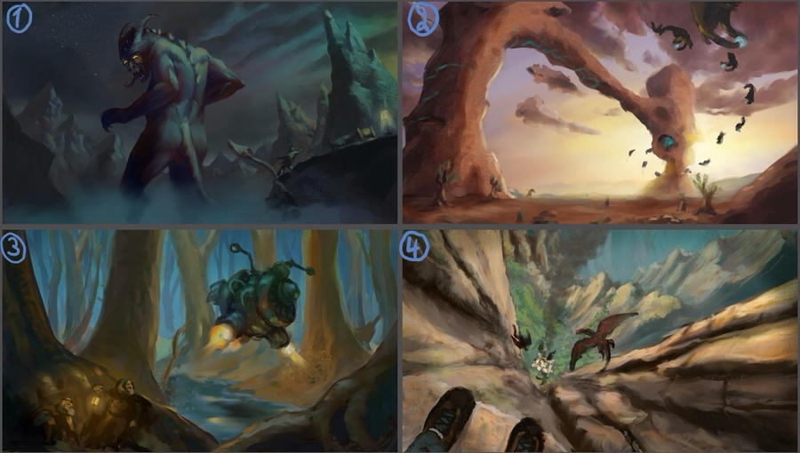 Dreamscape thumbnails - Suggest you favorite! by TomasBj