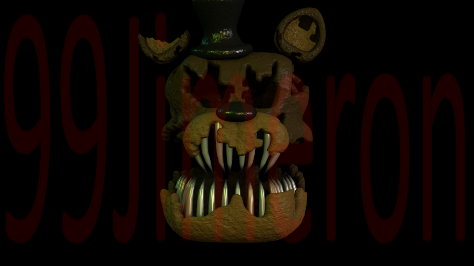 Stylized Nightmare Freddy. (V.3.0.) (Welcome Back To Your