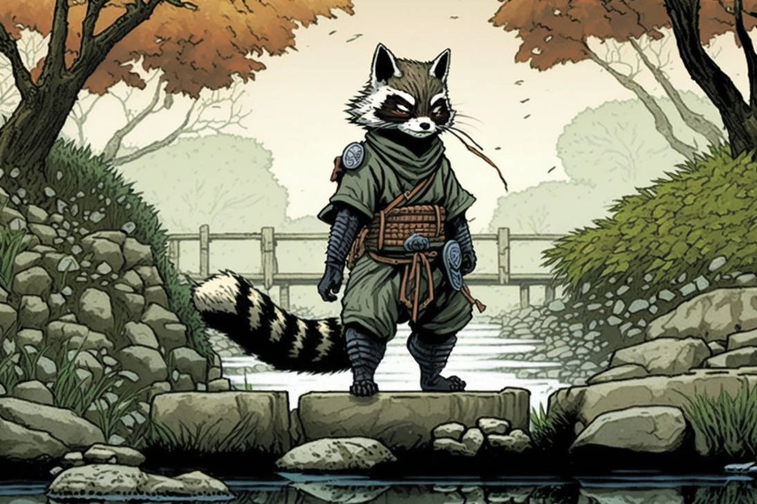 Nijia Racoon Ninja Racoon 03 by DarkWhite2981 on DeviantArt