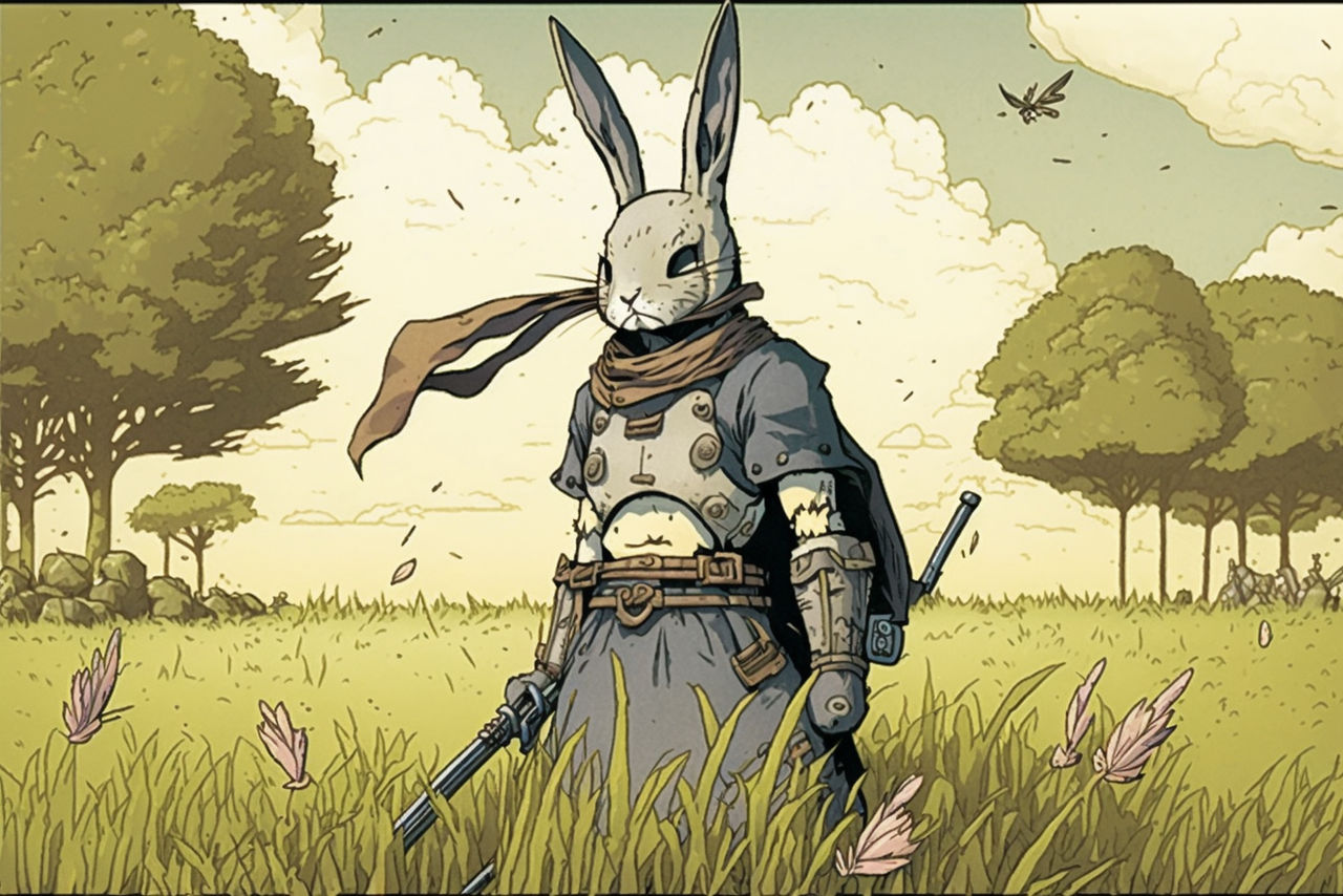 Ninja Rabbit 02 by DarkWhite2981 on DeviantArt